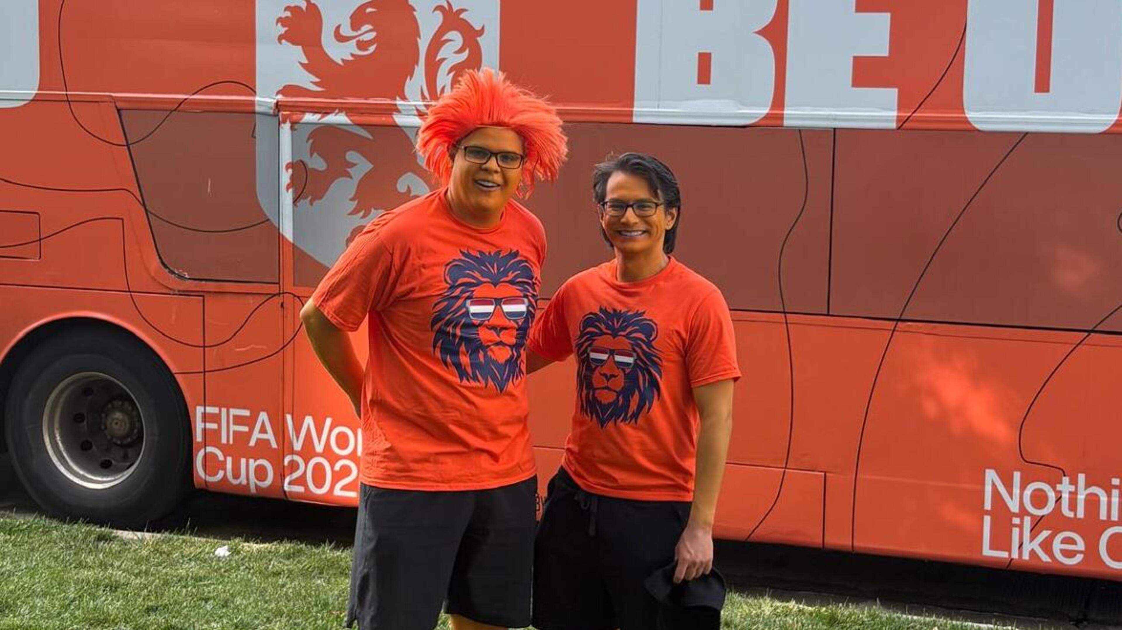 Oranje-fans in Kansas City laconiek over onheilspellende weerberichten: ’We blijven gewoon, al is het tot 2 uur ’s nachts’